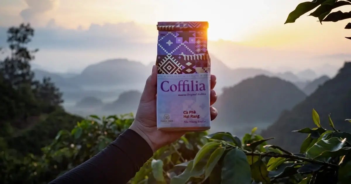 Coffilia Roasted Coffee Beans "Son La's Gentle Touch" | The Essence of Vietnam