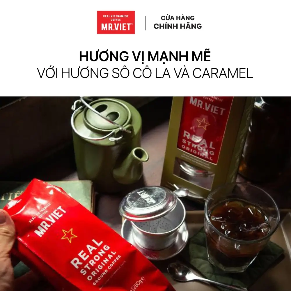 Мистер Вьетнамский Стиль Жареный и Молотый Кофе (Различные Вкусы)
