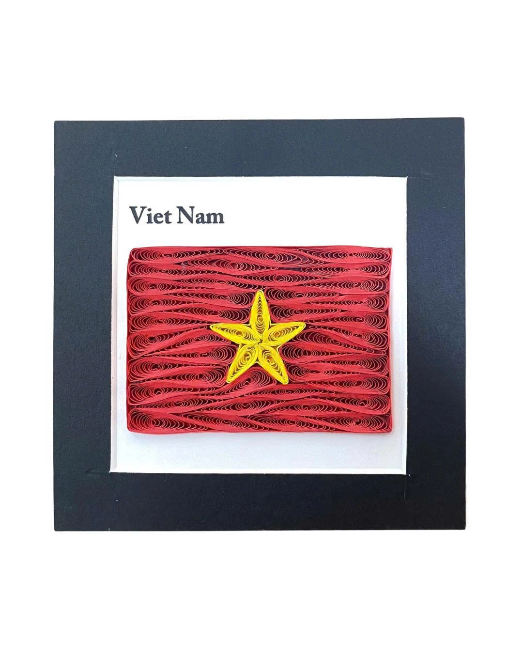 Nam châm họa tiết giấy xoắn lưu niệm Việt Nam