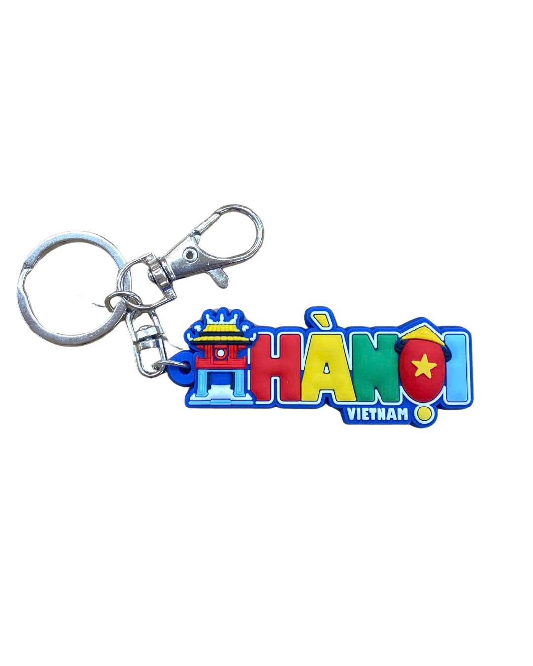 Móc khóa nhựa dẻo lưu niệm Việt Nam