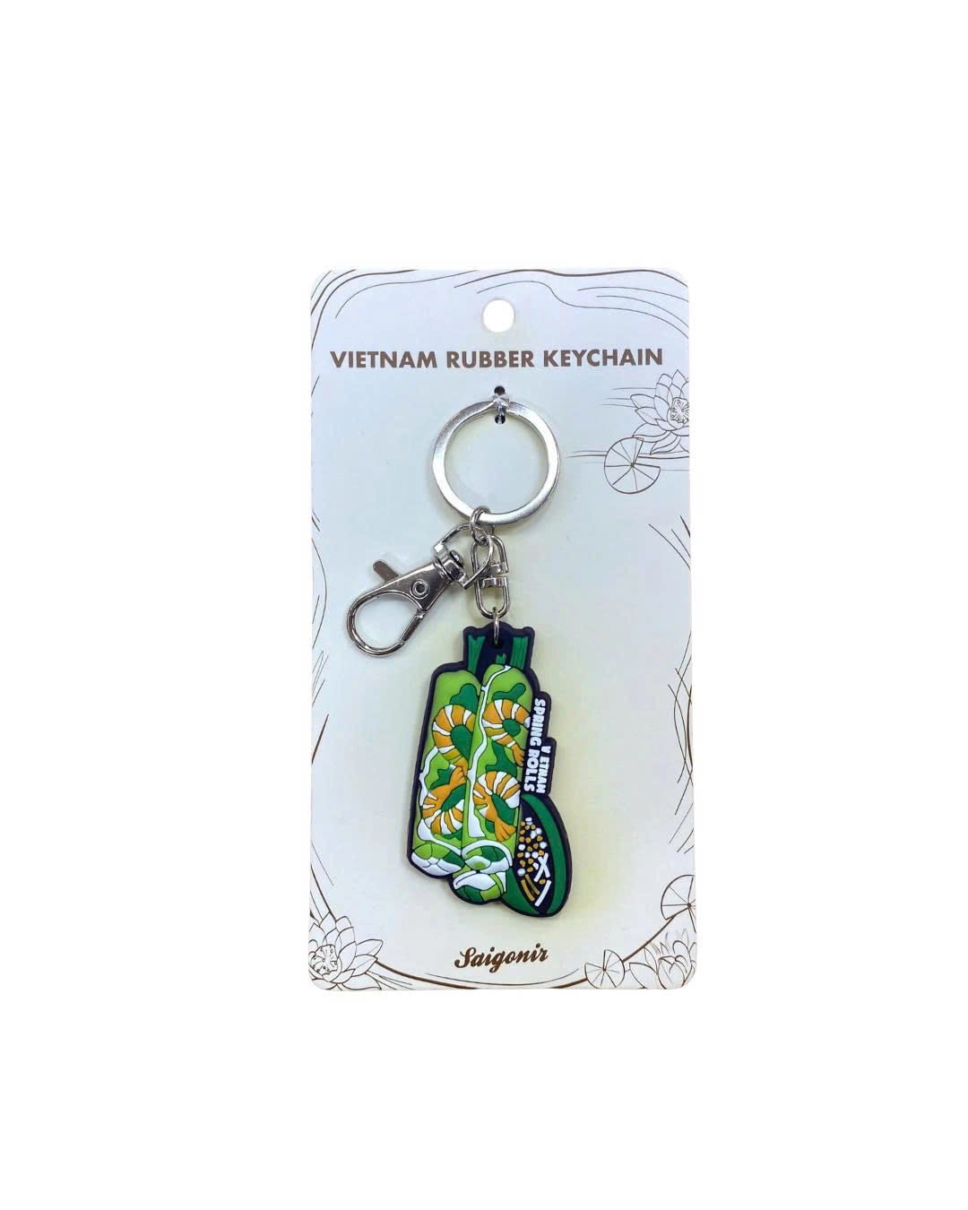 Móc khóa nhựa dẻo lưu niệm Việt Nam