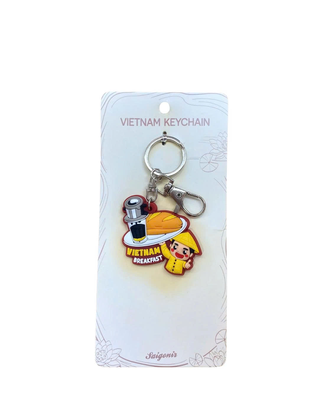 Móc khóa nhựa dẻo lưu niệm Việt Nam