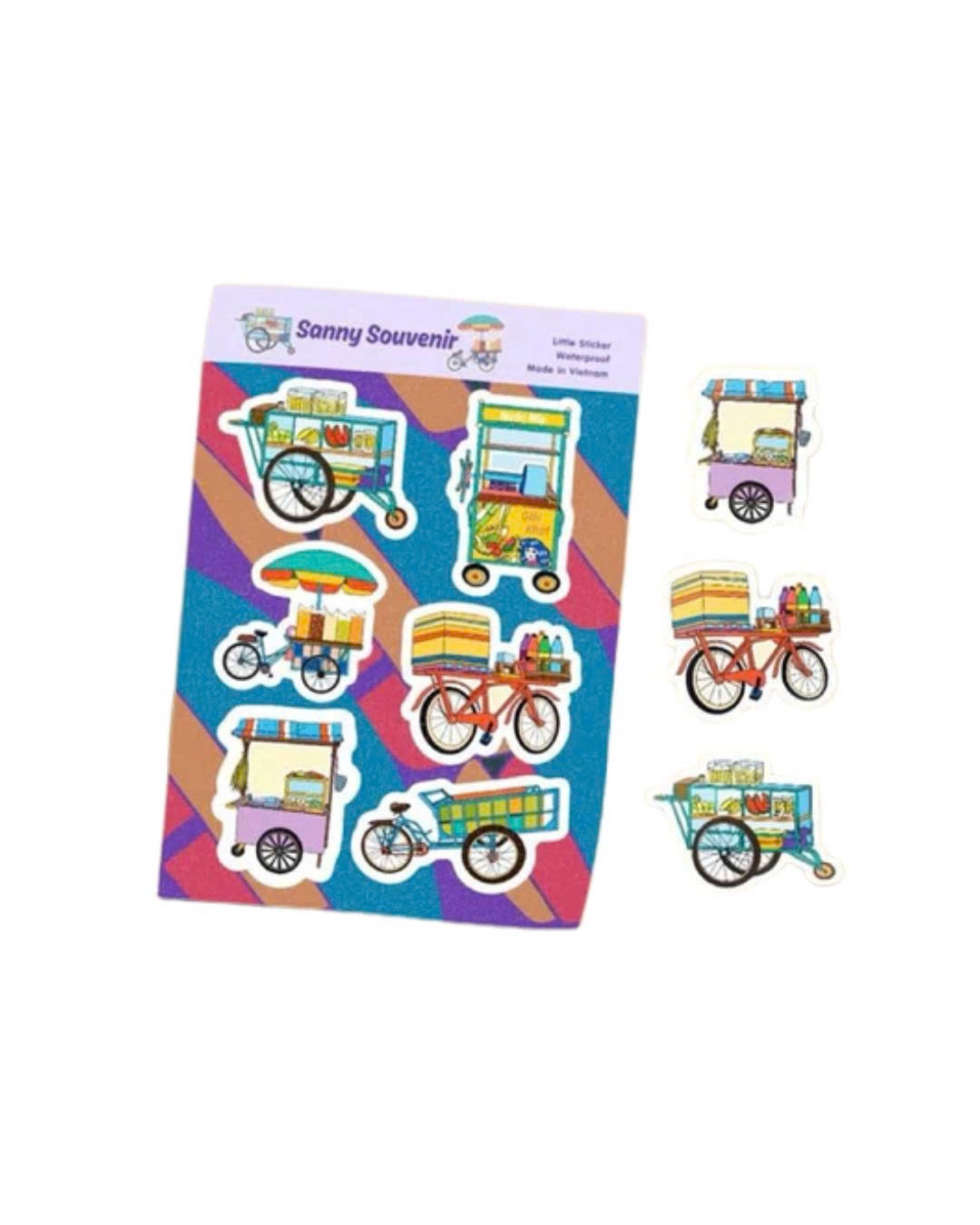 A6 Vietnam Souvenir Photo Sticker