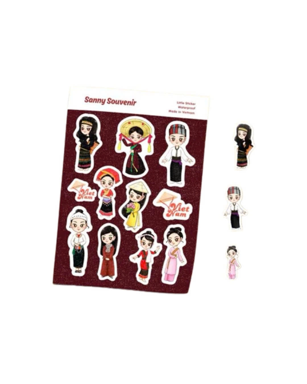A6 Vietnam Souvenir Photo Sticker