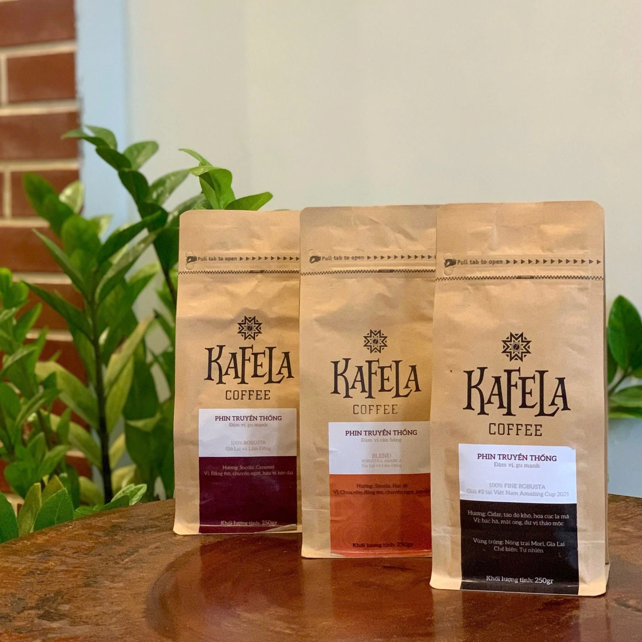 Vietnam Coffee Drip Powder Gift Set - Kafela Style