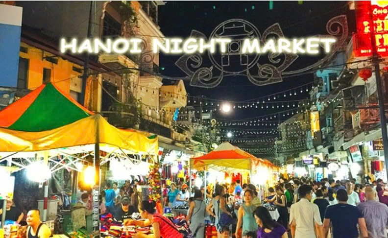 Day Tour | 3.5 Hours Exploring the Night Market and Interesting Destinations at the Old Quarter Hanoi in the Evening | Hanoi
