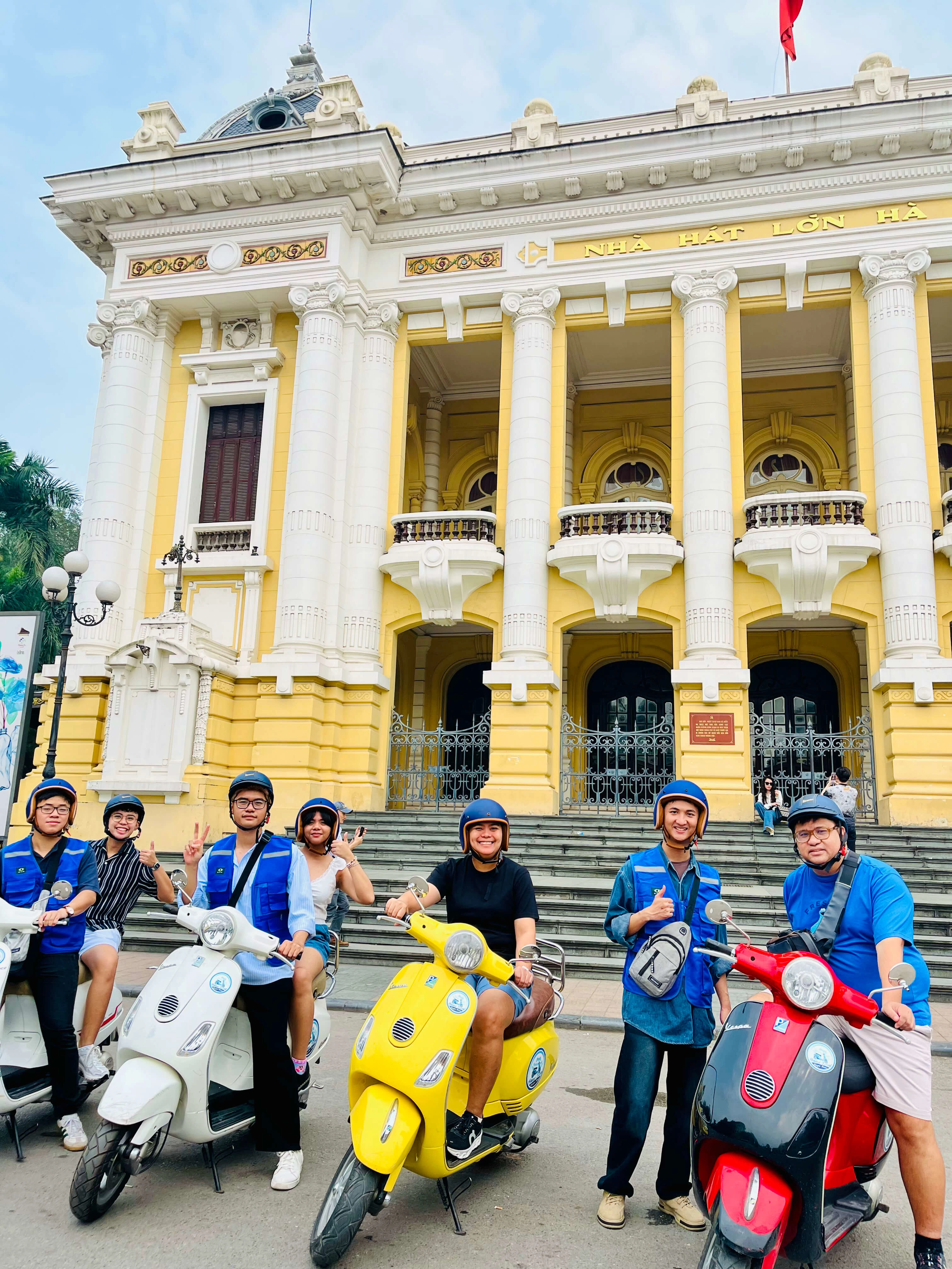 Tour in One Day | Explore Hanoi by Vespa (4.5 Hours) with Street Food, History & Culture