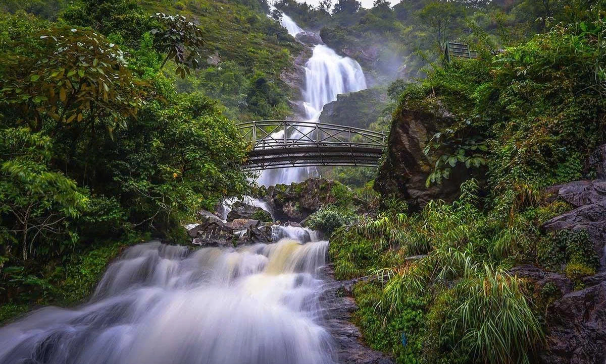 Day Tour | Discover Dragon Cloud Glass Bridge and Silver Waterfall | Sa Pa