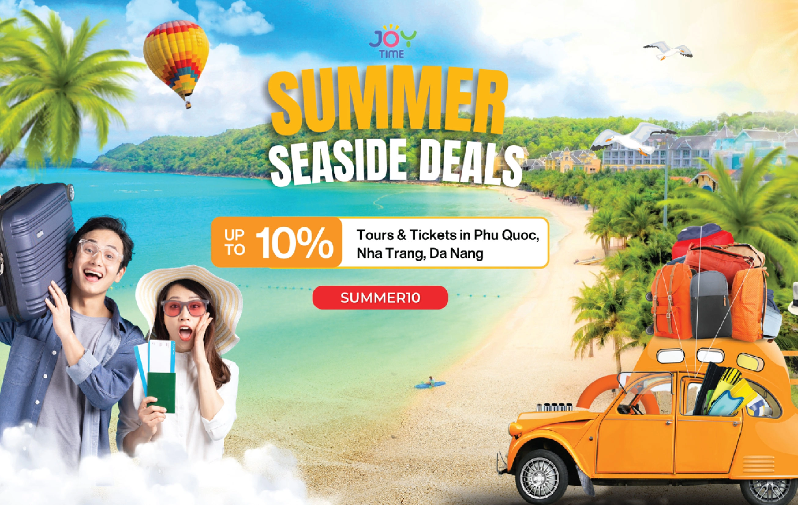Summer Seaside Deals – Up to 10% Off Beach Tours & Tickets!