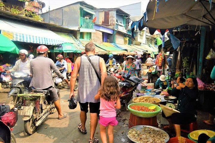 Day Tour | Saigon Cooking Class Experience: Cyclo Market Tour & Cooking with a Chef | Departing from Ho Chi Minh City