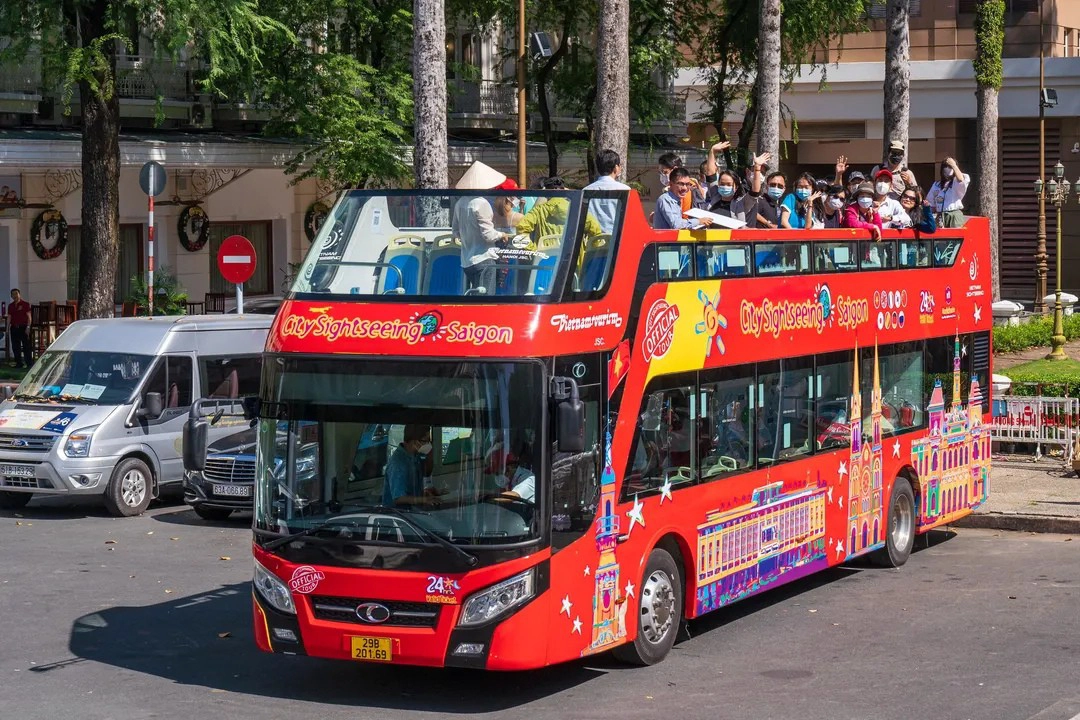 Ho Chi Minh City Sightseeing Double - Decker Bus