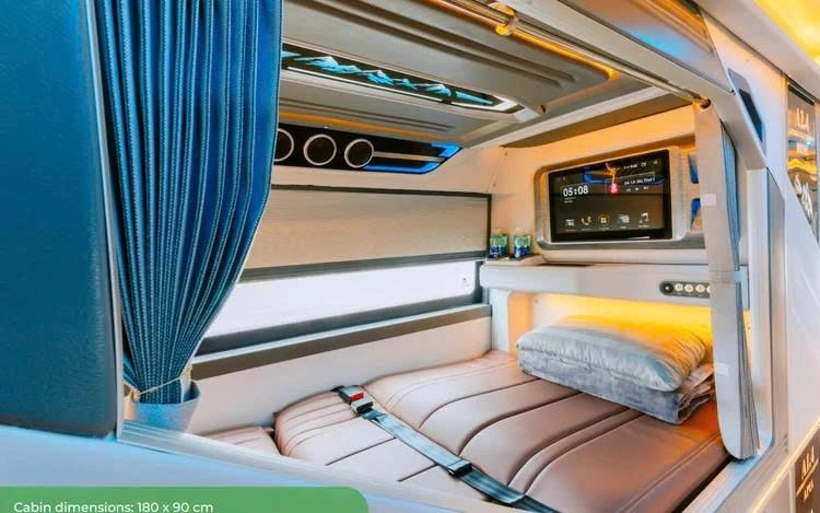 VIP Cabin Shuttle Bus Service Hanoi-Sapa by HKBuslines | Flexible Drop-off/Pick-up Locations