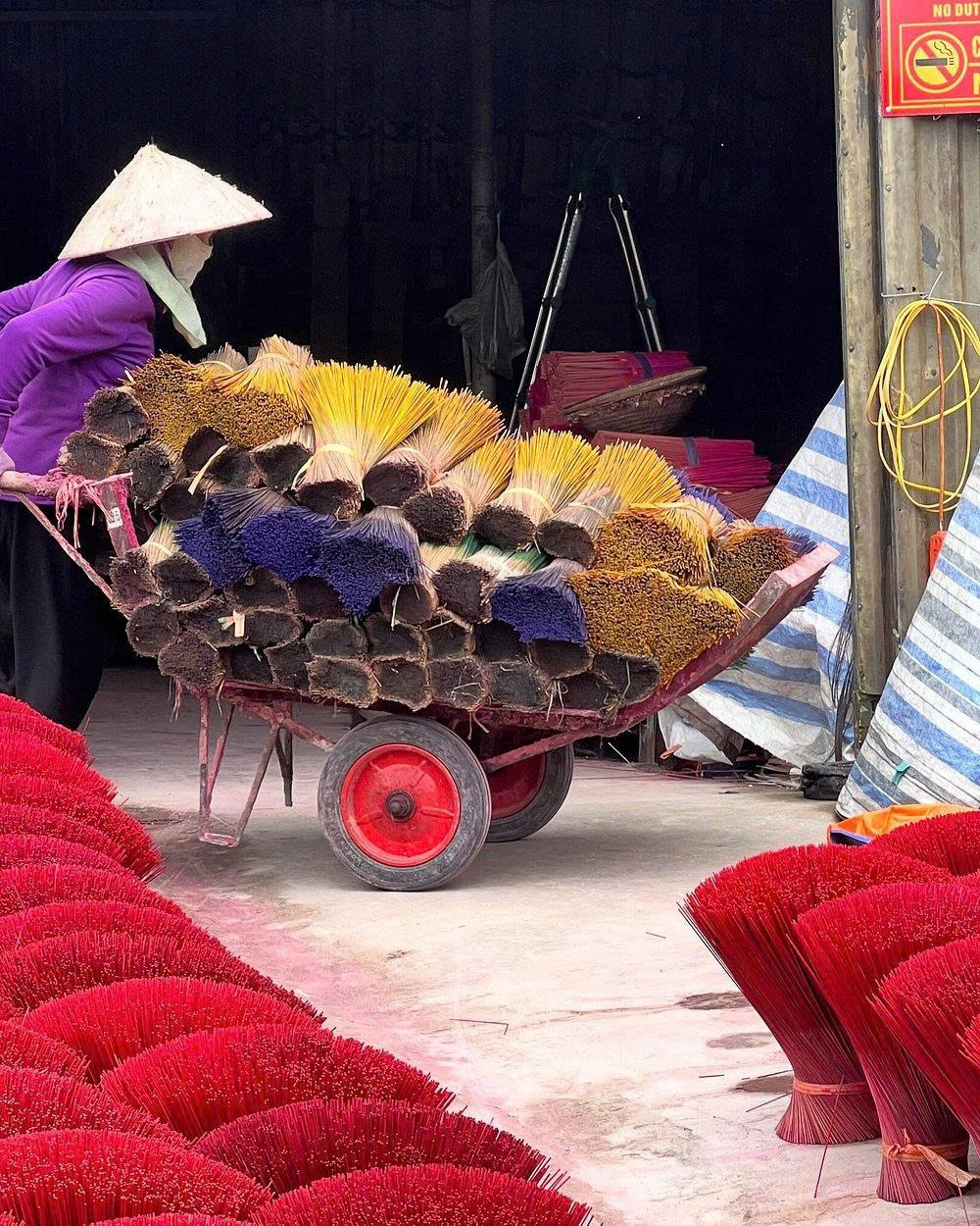 Day Tour | Explore Quang Phu Cau Incense Village and Thang Long Imperial Citadel | Hanoi