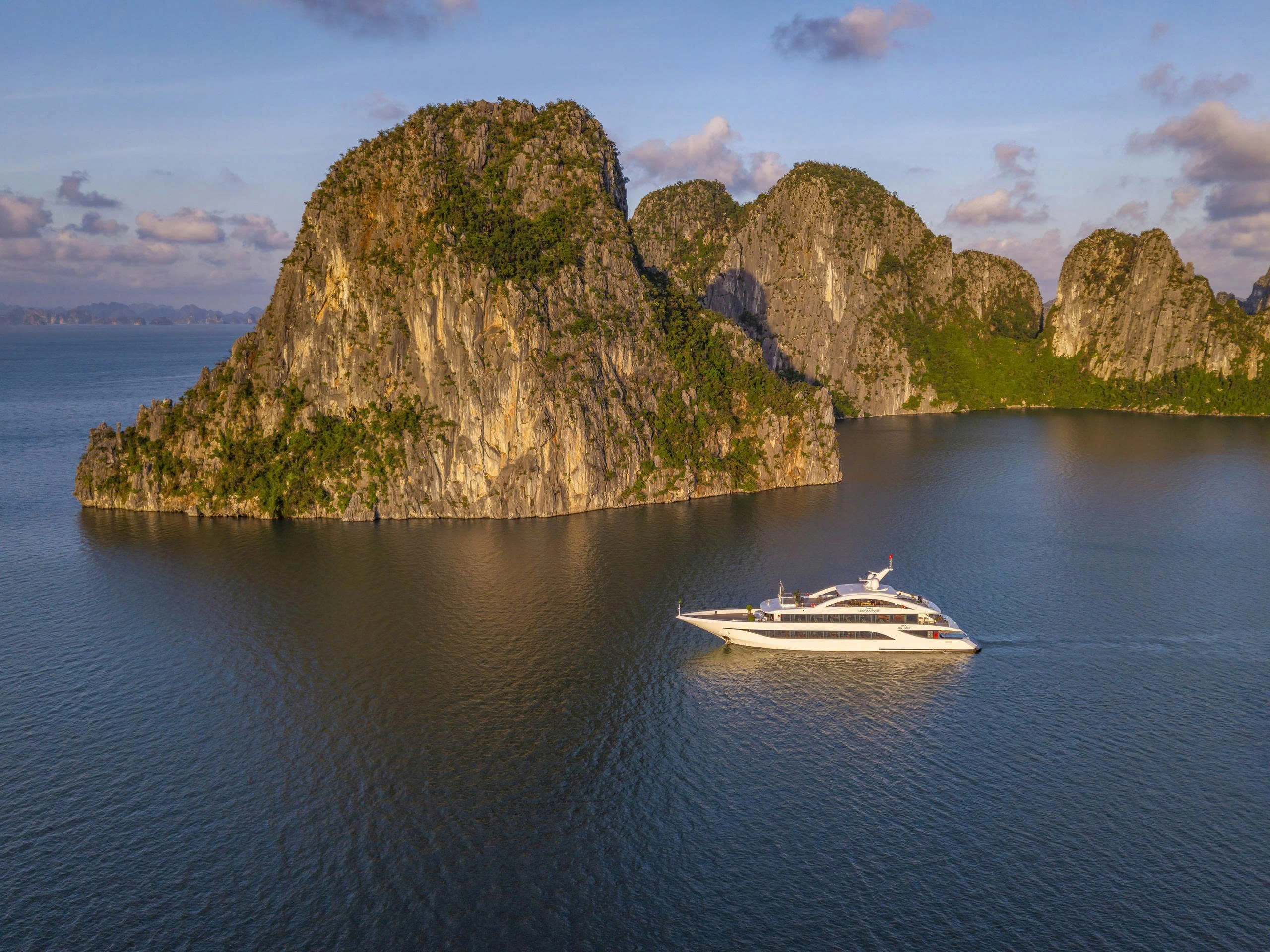 Day Tour | Explore Ha Long Bay and Enjoy a Premium Buffet Lunch with the 5-Star Leona Luxury Cruise | Ha Long