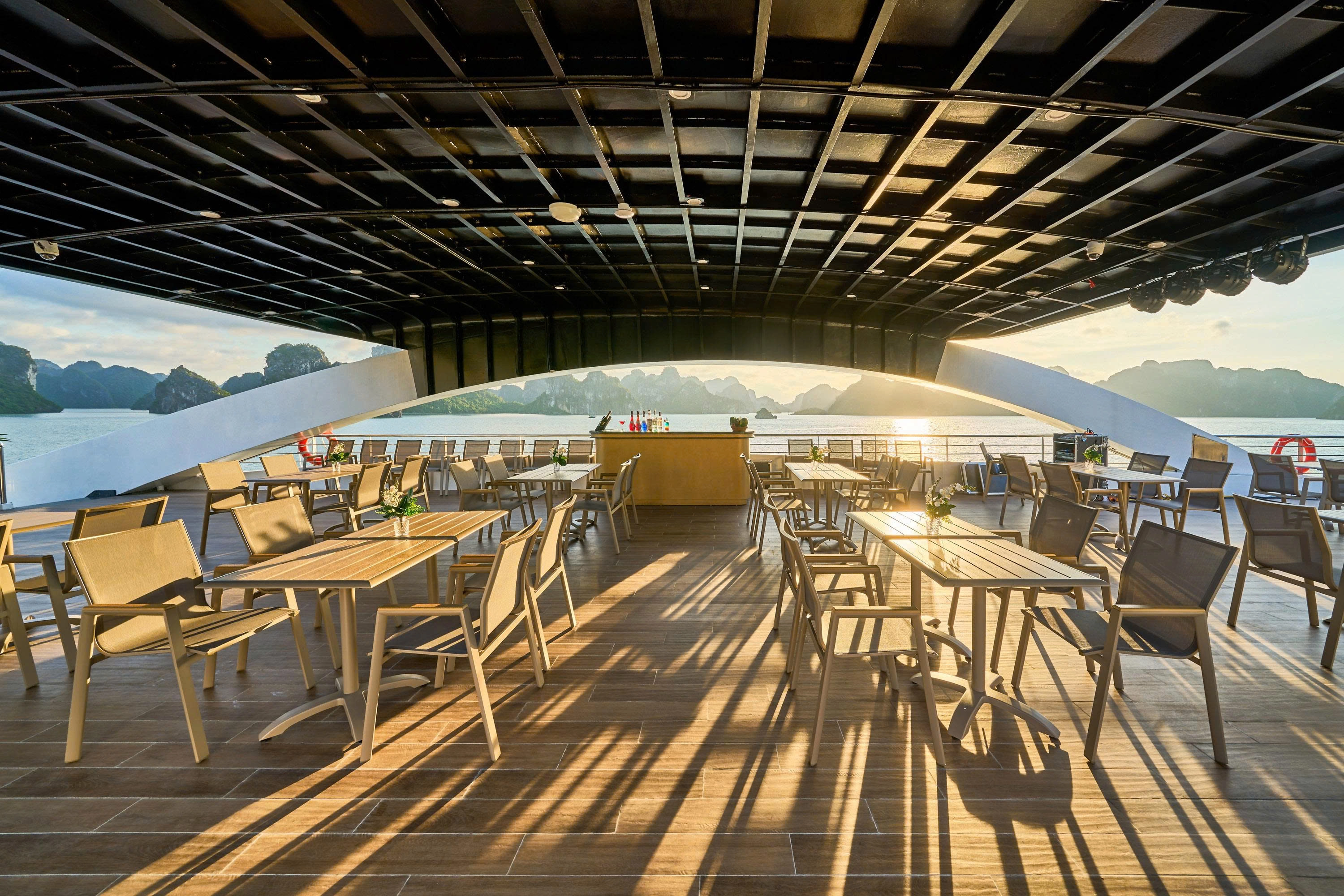 Day Tour | Explore Ha Long Bay and Enjoy a Premium Buffet Lunch with the 5-Star Leona Luxury Cruise | Ha Long