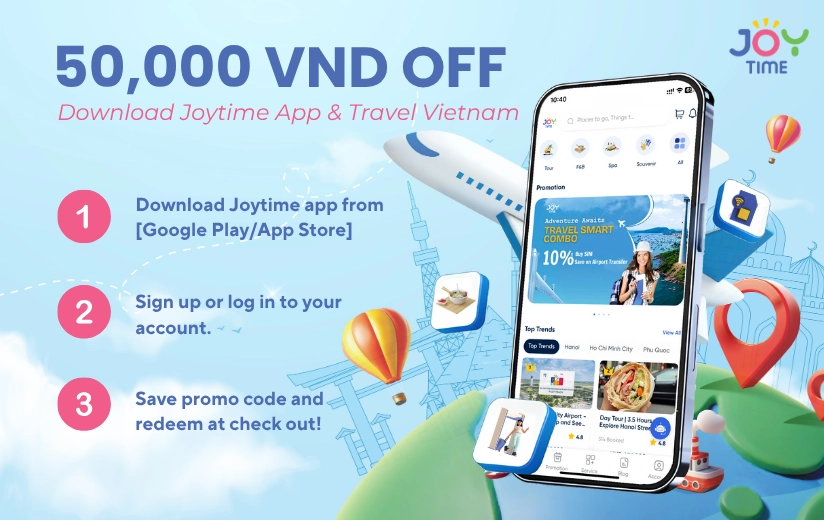 Save 50.000VND on your first in-app purchase!