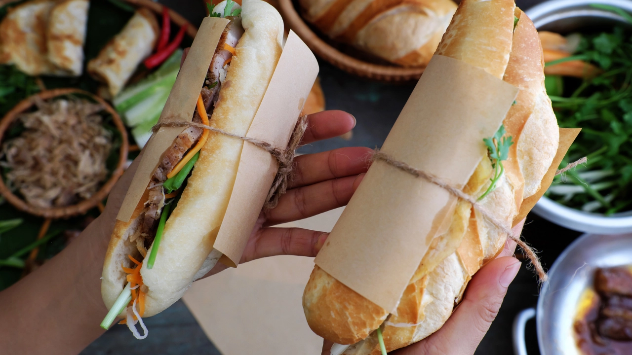 Banh Mi (Vietnamese baguette sandwich)