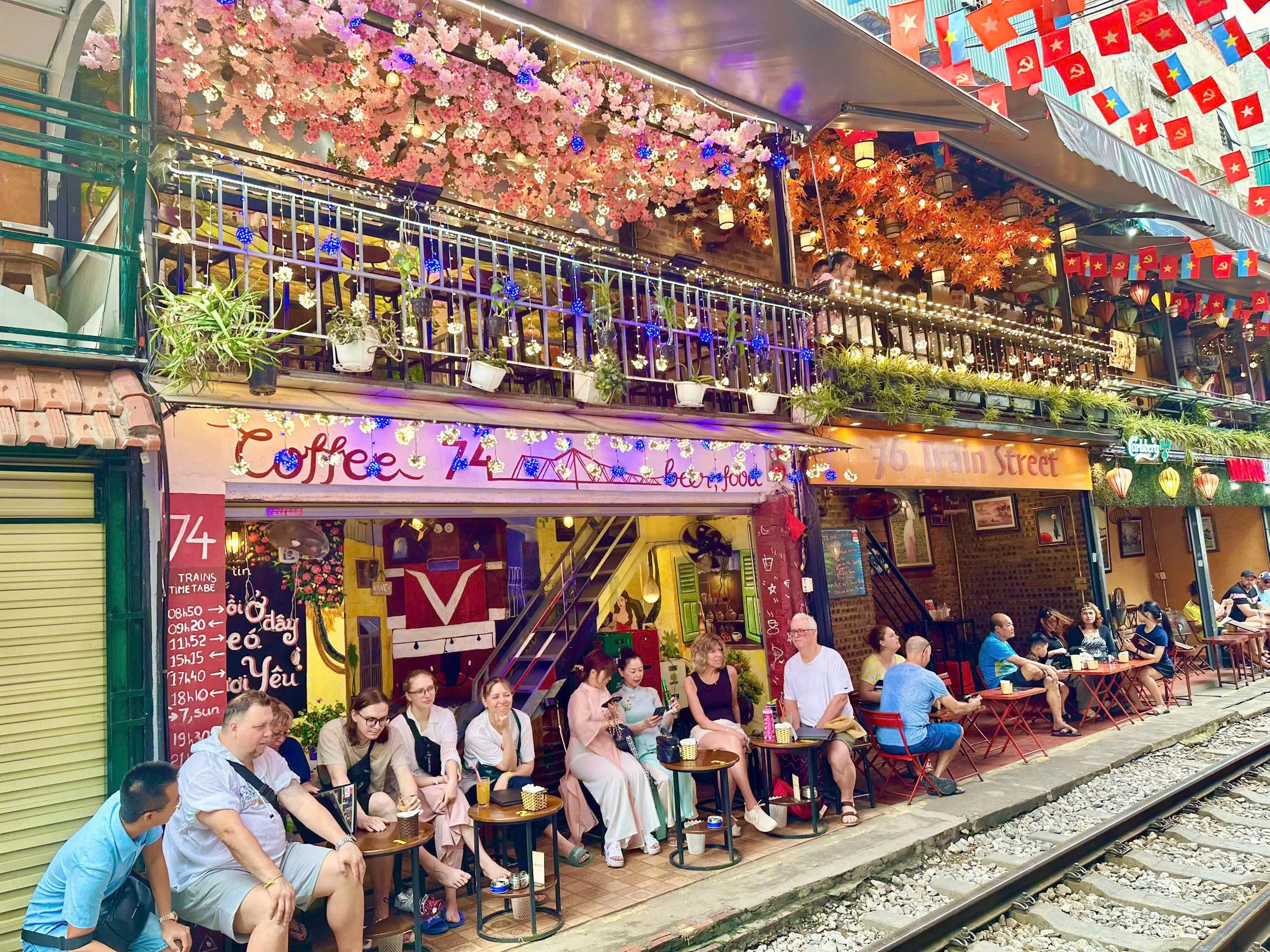 Day Tour | Explore Quang Phu Cau Incense Village and Train Street combined with Traditional Lunch | Hanoi