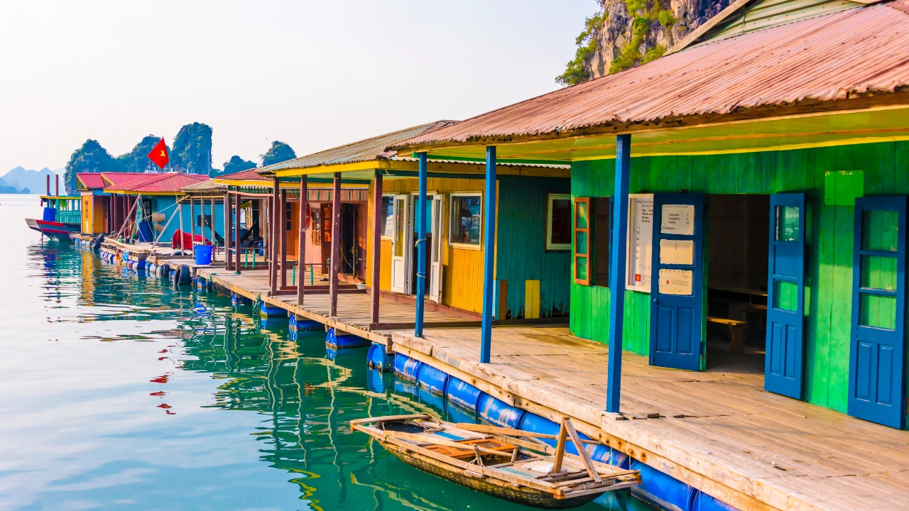 Visit floating villages