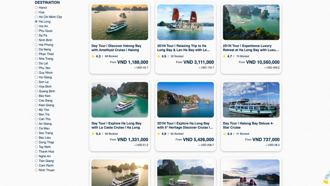 Top Tour Packages in Ha Long from Joytime