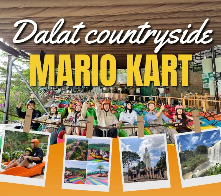 Day Tour | Fun at Mario Kart - Mongo Land - Discover Da Lat's Countryside