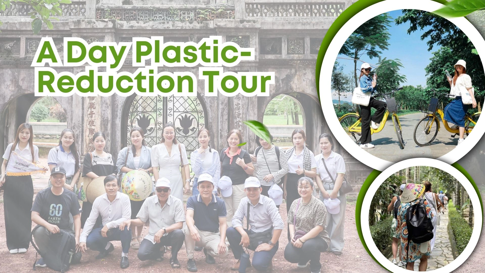 Day Tour | A Day Plastic-Reduction Tour Thuy Bieu - Dam Chuon Viet Nam | Hue 