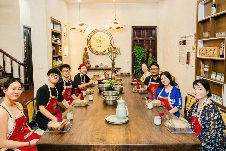 Day Tour | Local Food Experience and Cooking Class with Free Wine Tasting | Hanoi
