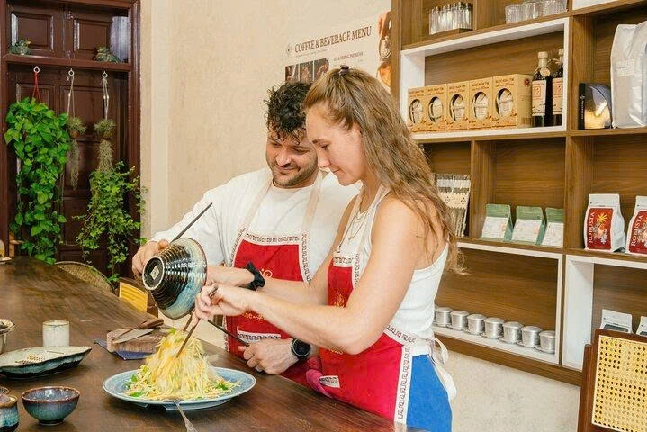 Day Tour | Local Food Experience and Cooking Class with Free Wine Tasting | Hanoi