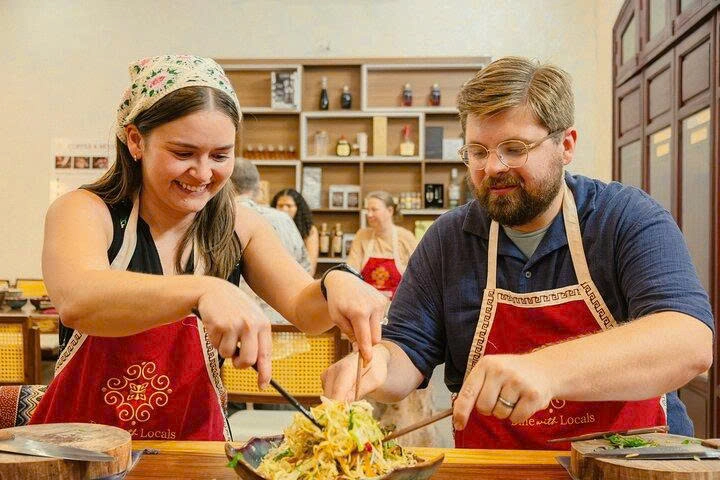 Day Tour | Local Food Experience and Cooking Class with Free Wine Tasting | Hanoi