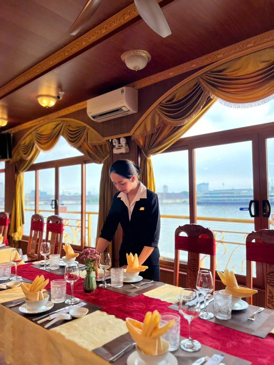 Savor the Night: Indochina Star Dinner & Saigon River Cruise