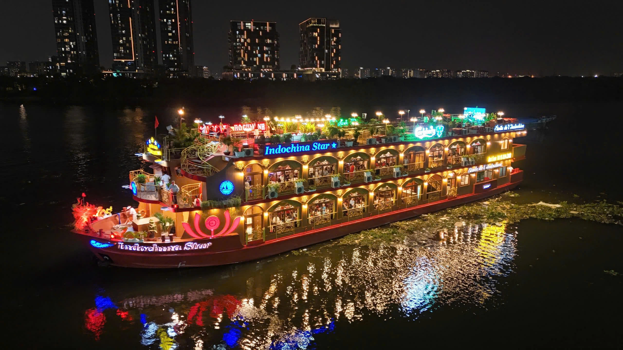 Savor the Night: Indochina Star Dinner & Saigon River Cruise