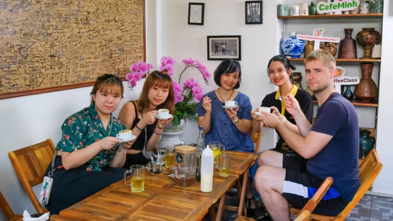Explore Hanoi by Cyclo and Experience Egg Coffee Tour