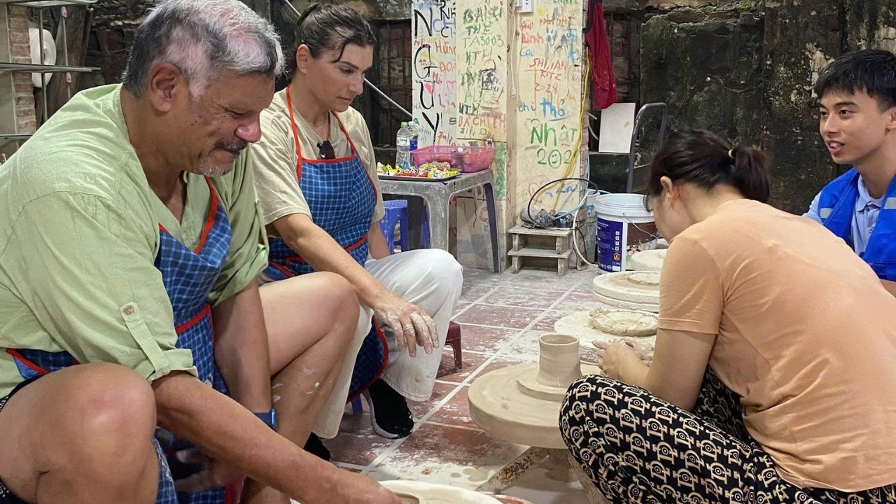 Bat Trang Ceramic Village & Countryside (Hands-On Culture)