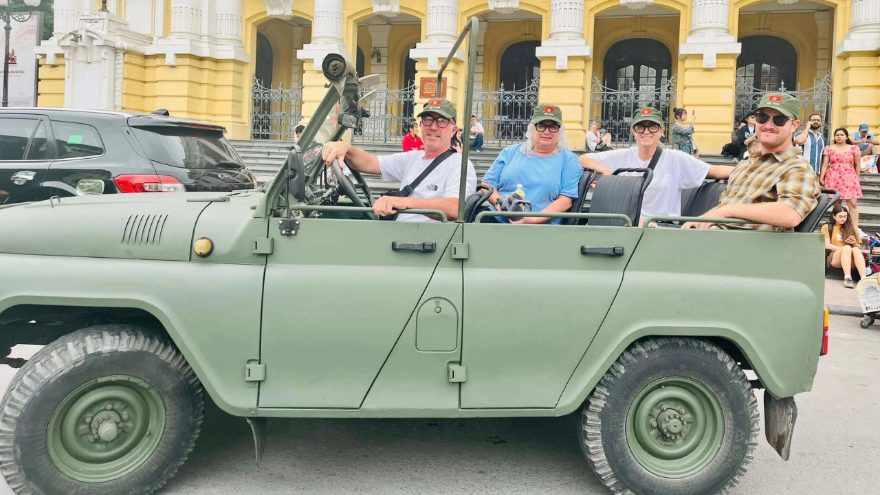 Hanoi Jeep Adventure Tour (Fun & Unique Transport)