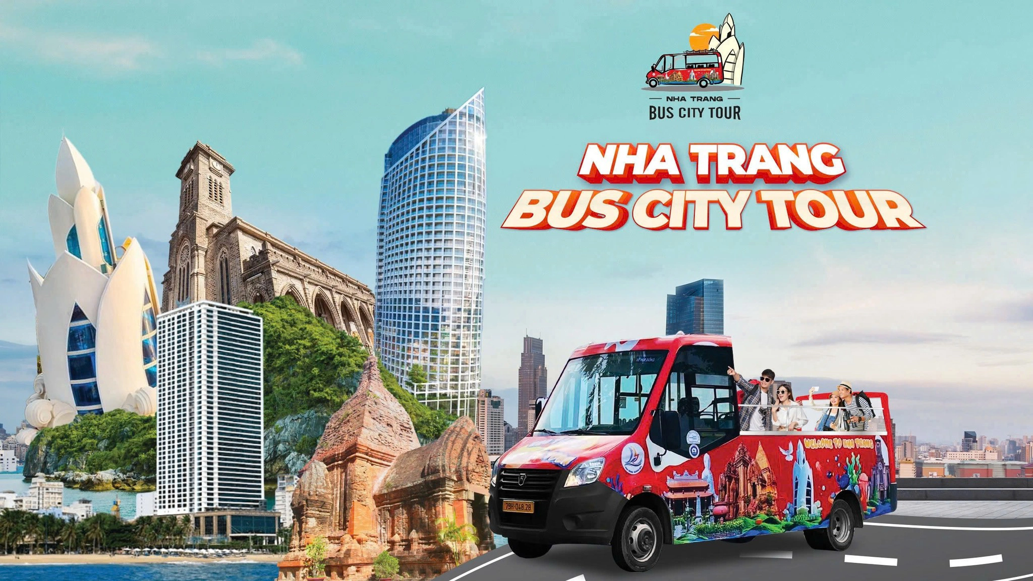 Nha Trang City Sightseeing Double - Decker Bus
