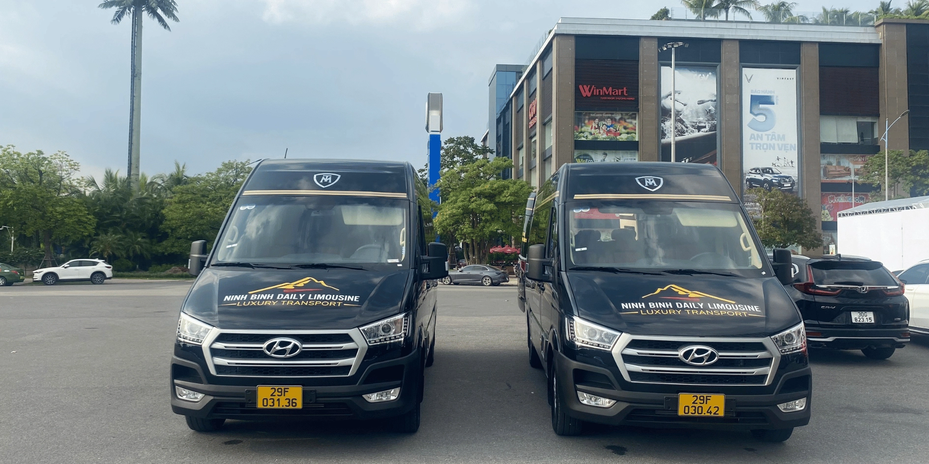 By luxury limousine bus (most popular choice)