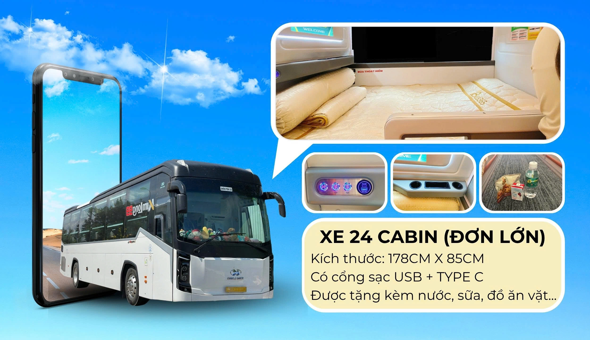 Mui Ne – Da Lat Premium Sleeper Bus Service