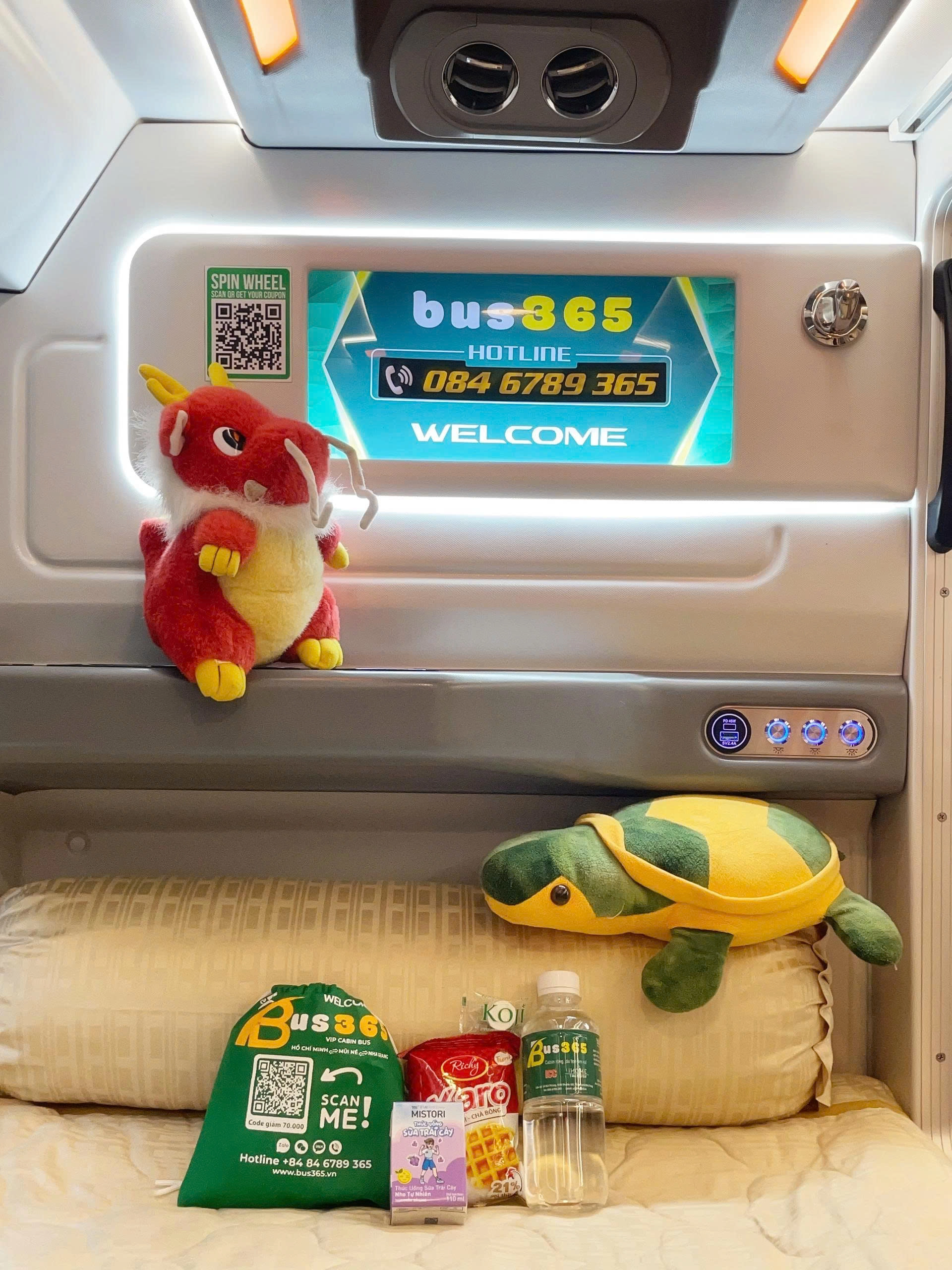 Mui Ne – Da Lat Premium Sleeper Bus Service