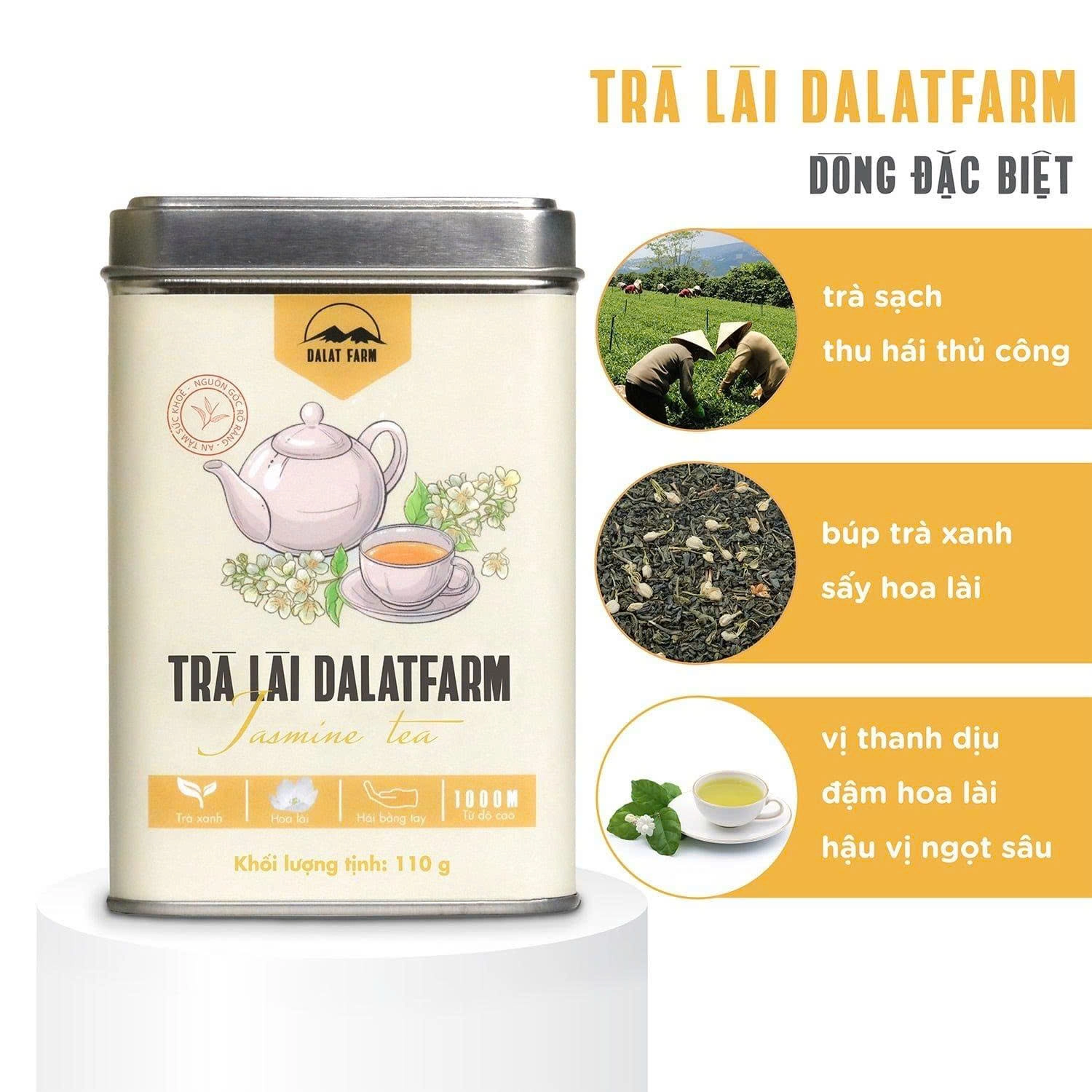 Vietnamese Specialty Green Tea Varieties - Da Lat Farm