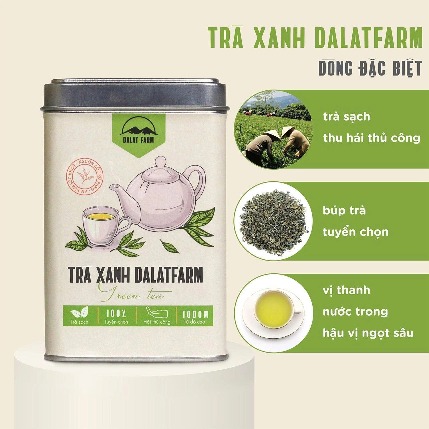Vietnamese Specialty Green Tea Varieties - Da Lat Farm