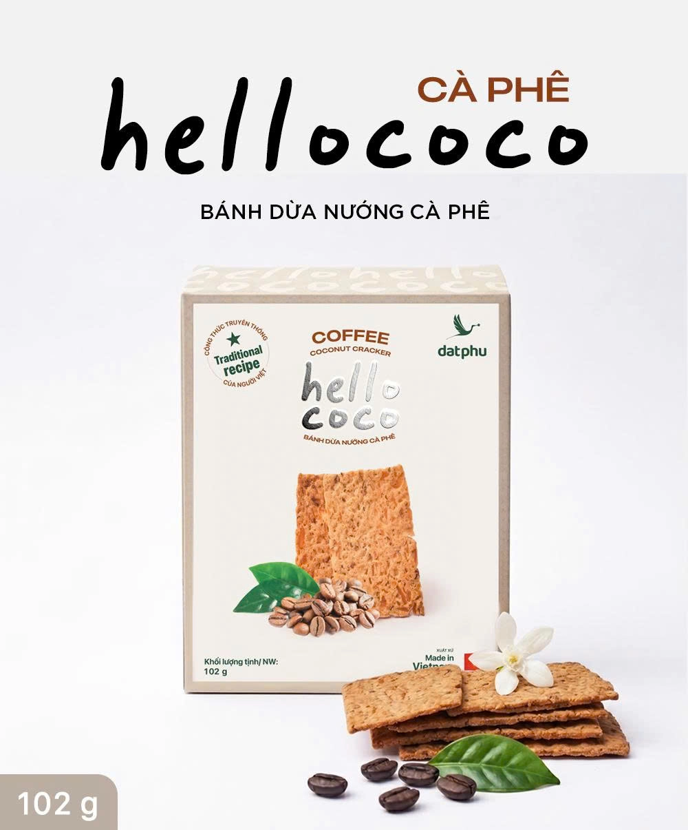 Vietnamese Traditional Crispy Coconut Crackers | Dat Phu