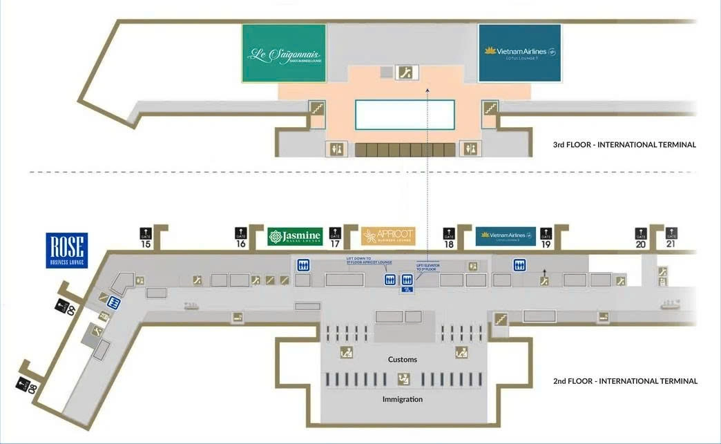Apricot Lounge Premium Service at Tan Son Nhat International Airport (SGN)