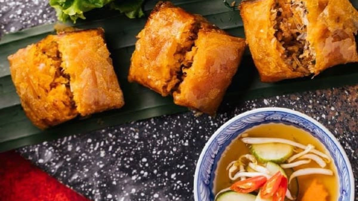 Sea Crab Spring Rolls