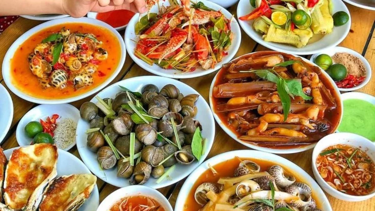 Snails and Shellfish