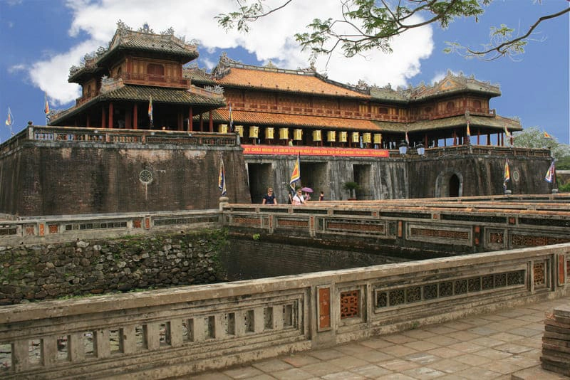 Hue Imperial City and the Citadel area