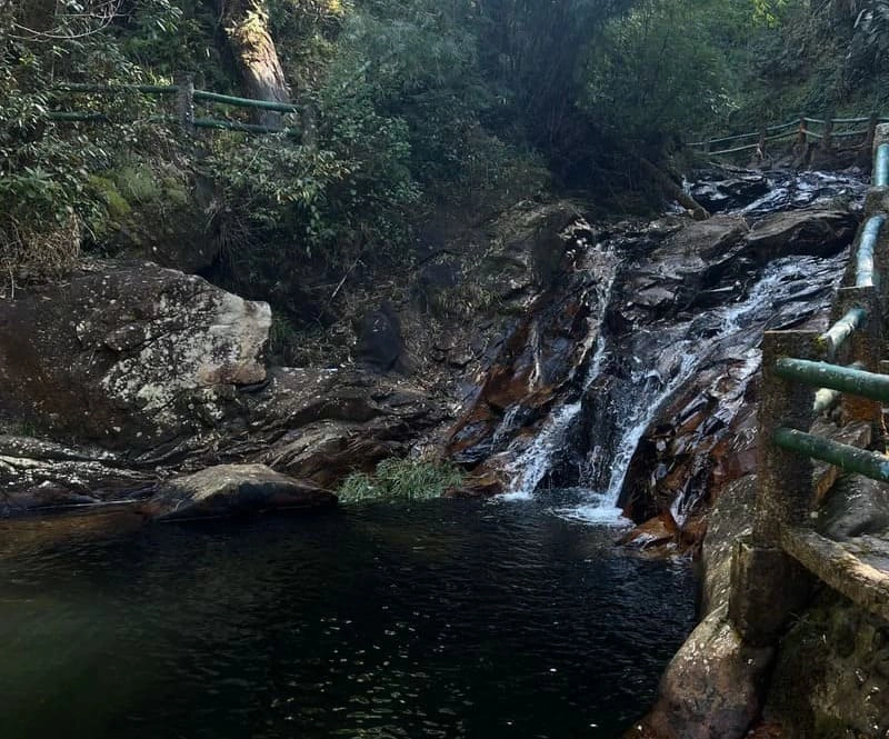 Love Waterfall and the Golden Stream area