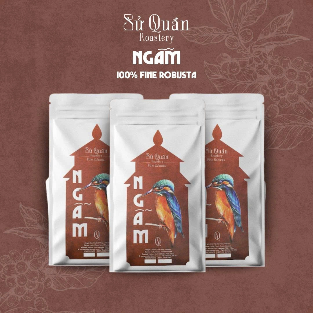 Hạt Cà Phê Rang Thủ Công Sử Quán Tuyệt Mỹ