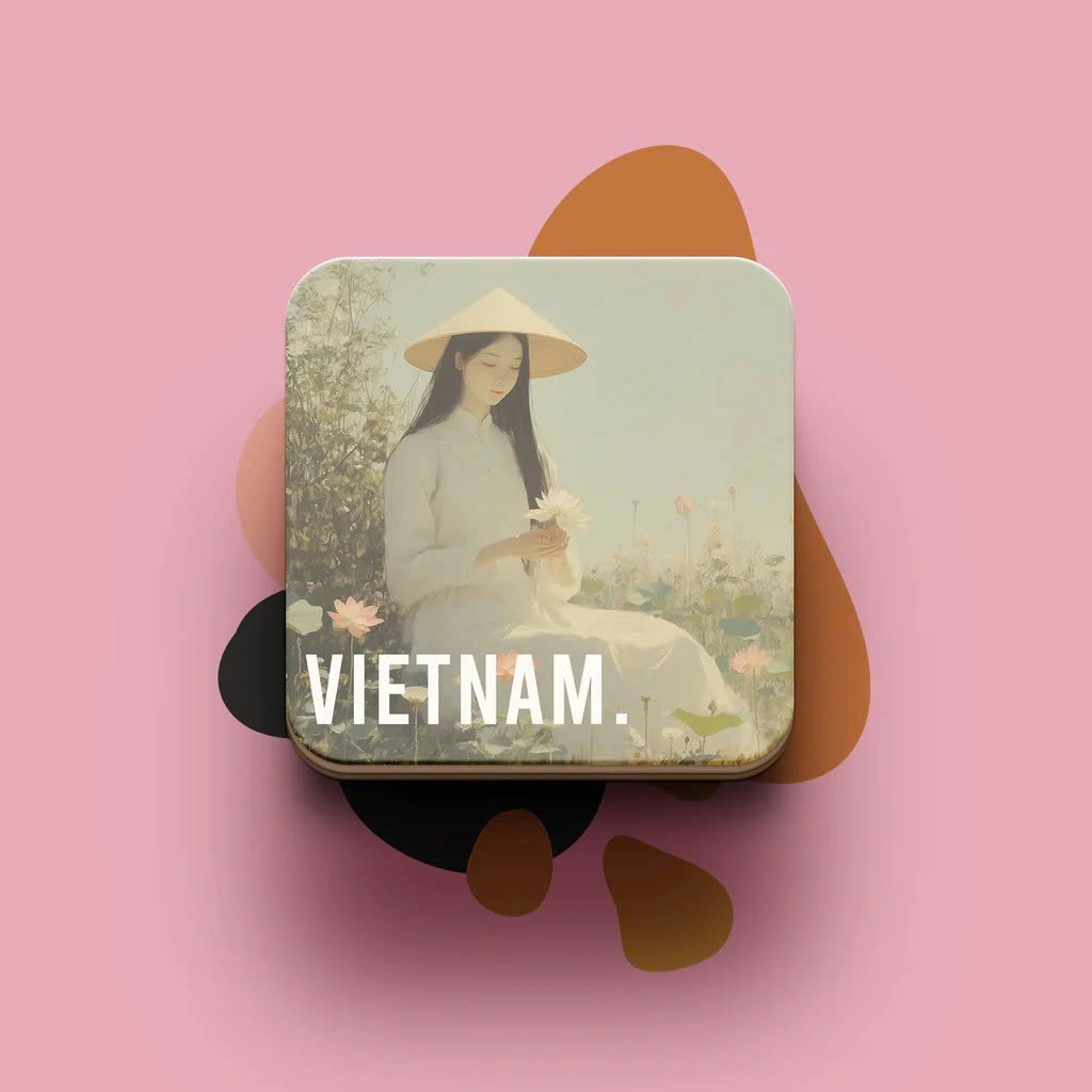 越南风情纪念杯垫 | Chodole