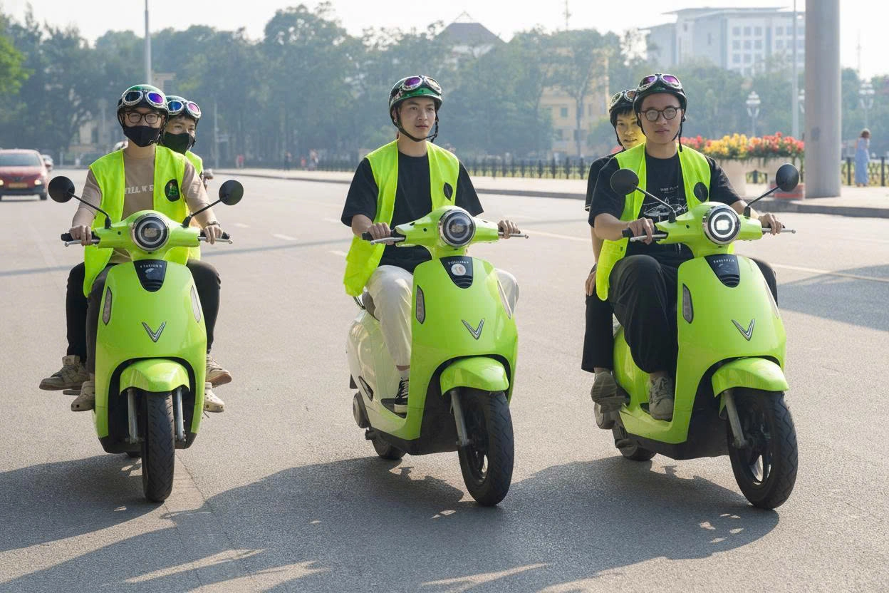 Eco Tour | Hanoi Countryside & Co Loa Citadel Eco Tour by E-Motorbike