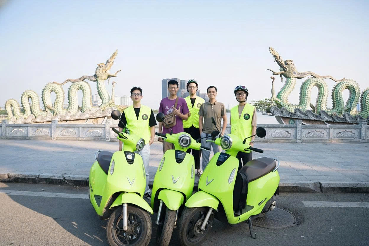 Eco Tour | Explore Ha Noi City by E-Motorbike